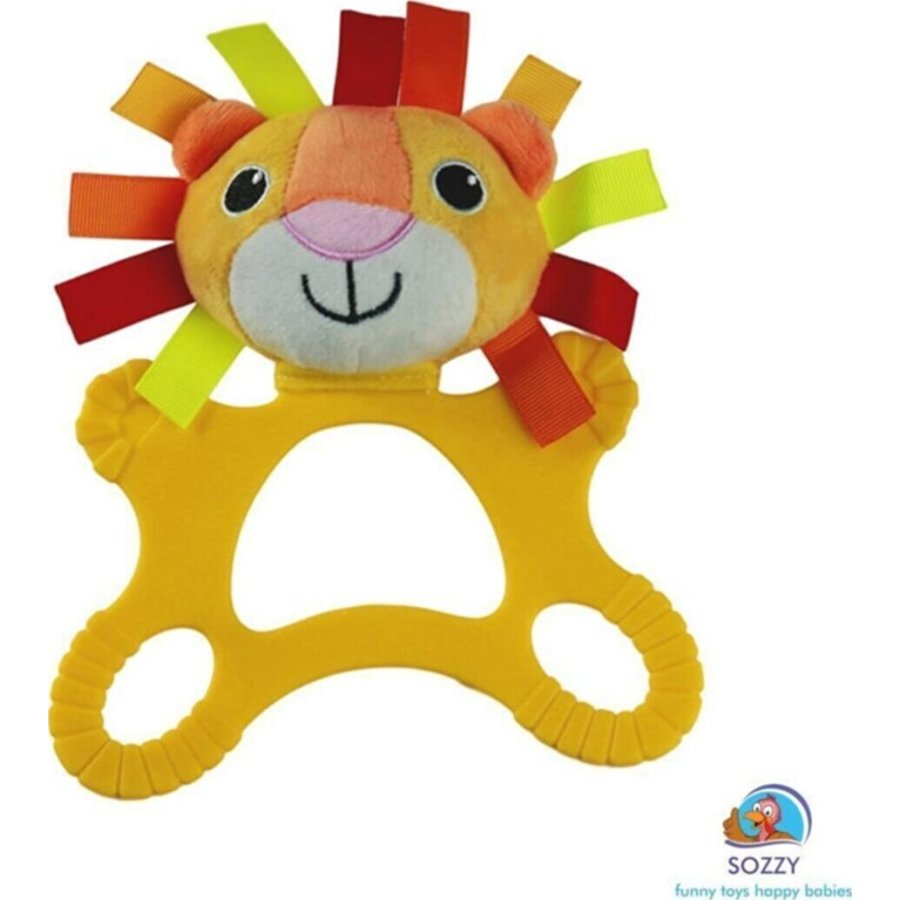 Sozzy Toys Çıngıraklı Diş Kaşıyıcı Aslanım