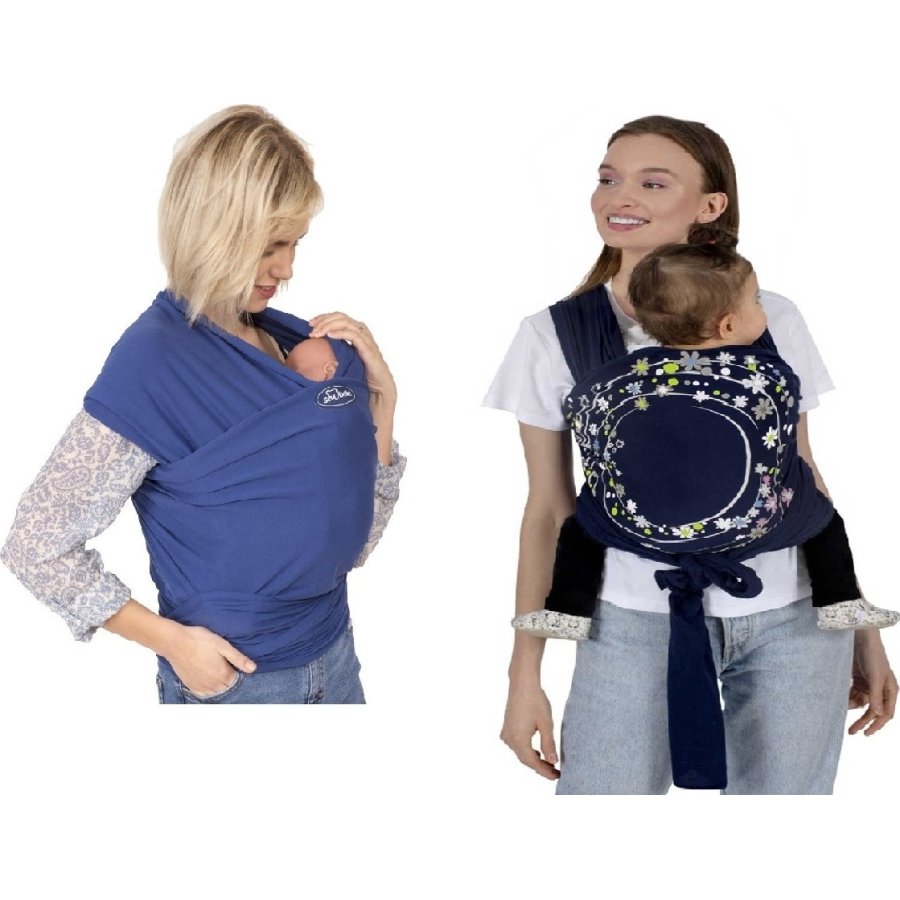 Sevi Bebe Bebek Taşıma Şalı, Lacivert