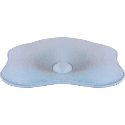 Sevi Bebe Düz Kafa Yastığı Kafa Şekillendirici Yastık, Mavi