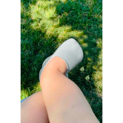 Bistyle Silikonlu Babet Soket Çorap, Kiremit, 6'lı