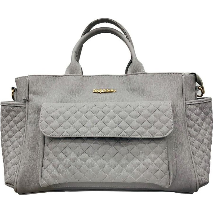 M&Y Athena Deri Anne Bebek Bakım Çantası, Gri