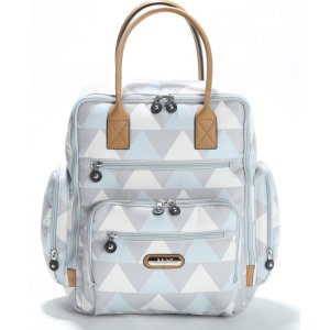 M&Y Eos Digital Anne Bebek Bakım Sırt Çantası, Gri, Mavi