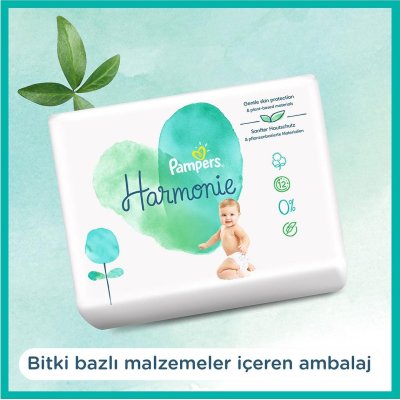 Prima Pampers Harmonie Bebek Bezi, 4 Beden, 19 Adet