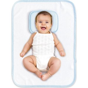 BabyJem Çok Yönlü Alt Açma Minderi, Beyaz, Mavi