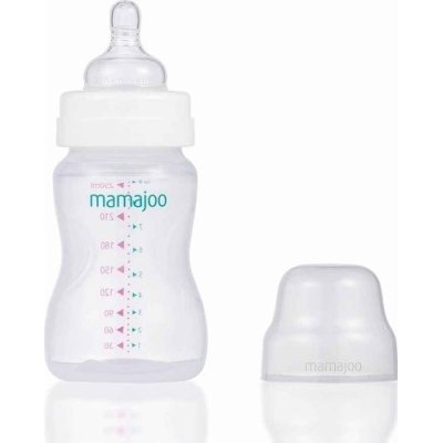 Mamajoo Silver Biberon 250 ml ve Anti Kolik Biberon Emziği No: 2