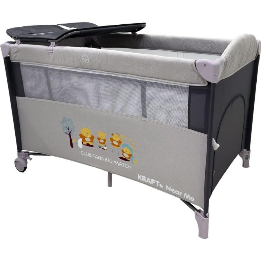 Kraft Near Me Anne Yanı Oyun Parkı, 70x120, Gri