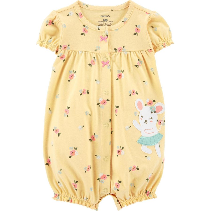 Carter's Kız Bebek Tulum, Sarı
