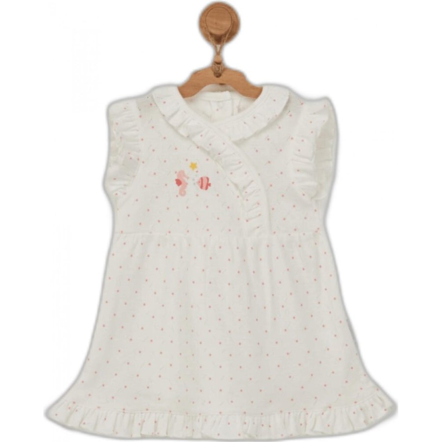 Andywawa Mermaid Bebek Elbise, Ekru