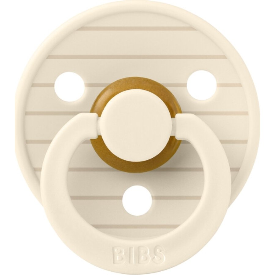 Bibs Studio Colour Pin Kauçuk Emzik 0-6 Ay Vanilla