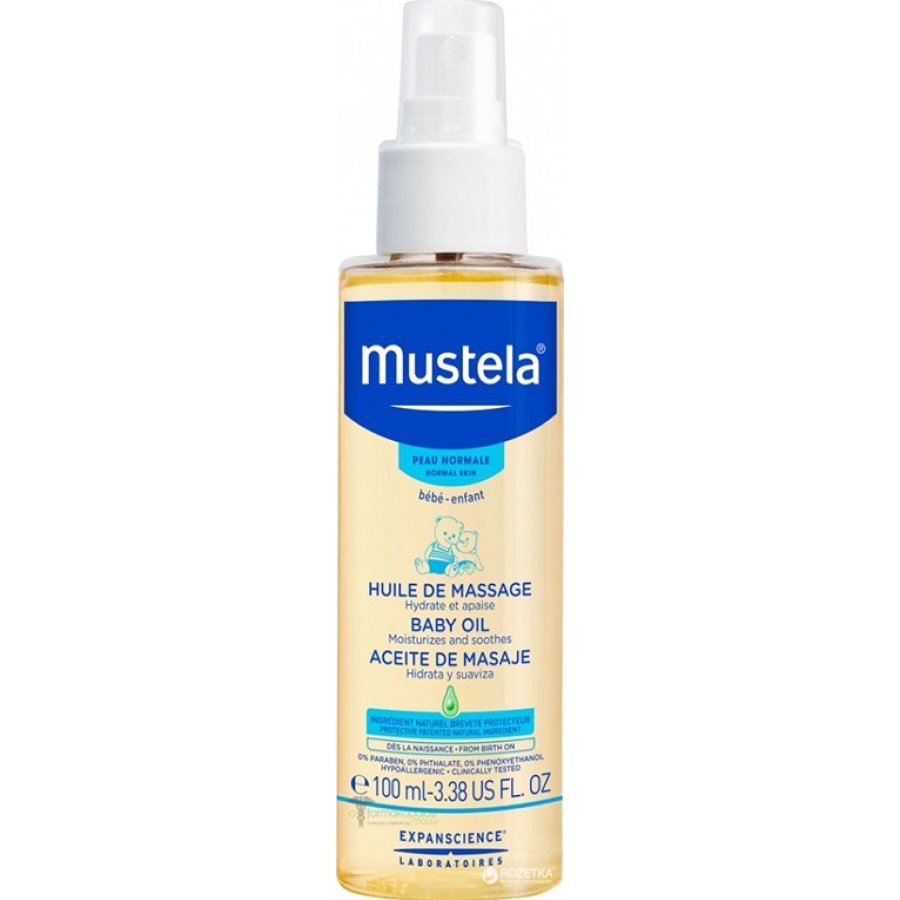 Mustela Massage Oil Bebek Masaj Yağı, 100 ml
