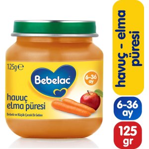Bebelac Havuç Elma Püresi, 125 g