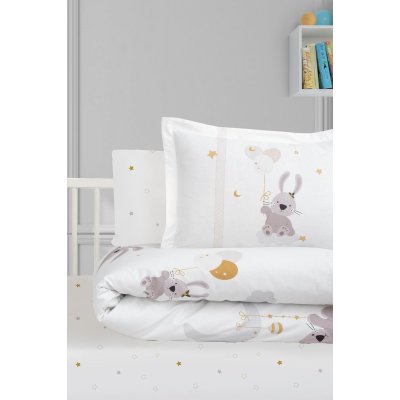 Kanz Ranforce Bebek Nevresim Takımı Knz-001 Bunny Dream