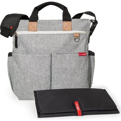 Skip Hop Duo Orjinal Çanta, Gri, Melanj