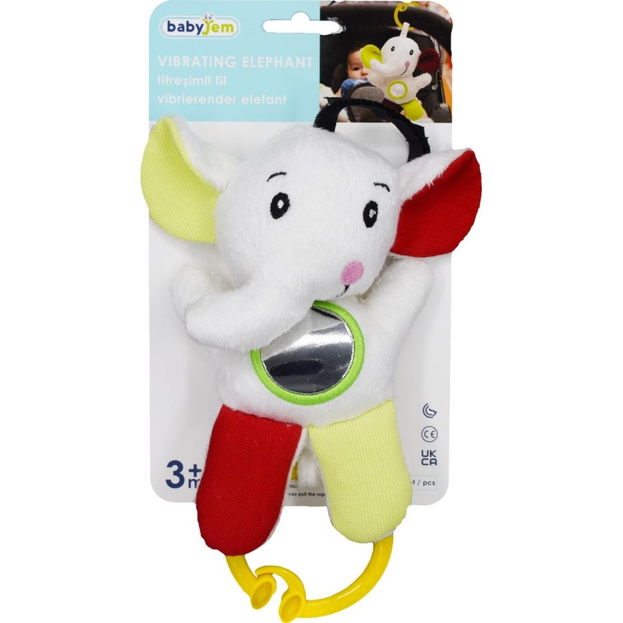 BabyJem Titreşimli Fil, Renkli