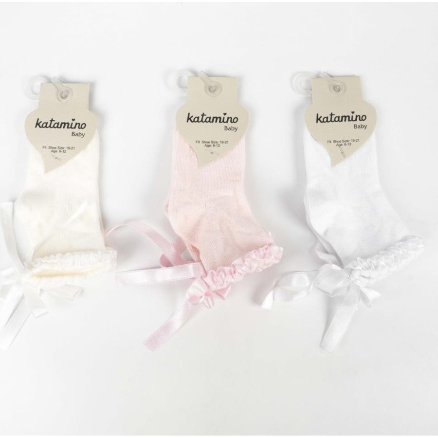Katamino Oben Aks Kız Bebek Soket Çorap K48019 Asorti