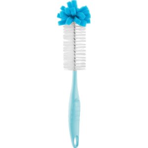 BabyJem Süngerli Biberon Fırçası, Mavi