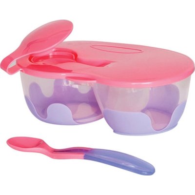 Bebedor 2 Bölmeli Tabak & Kaşık