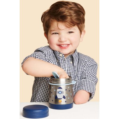 Skip Hop Zoo Paslanmaz Çelik Termos, 325 ml, Roket