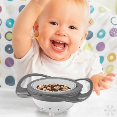 BabyJem Dökülmeyen Tabak, Gri