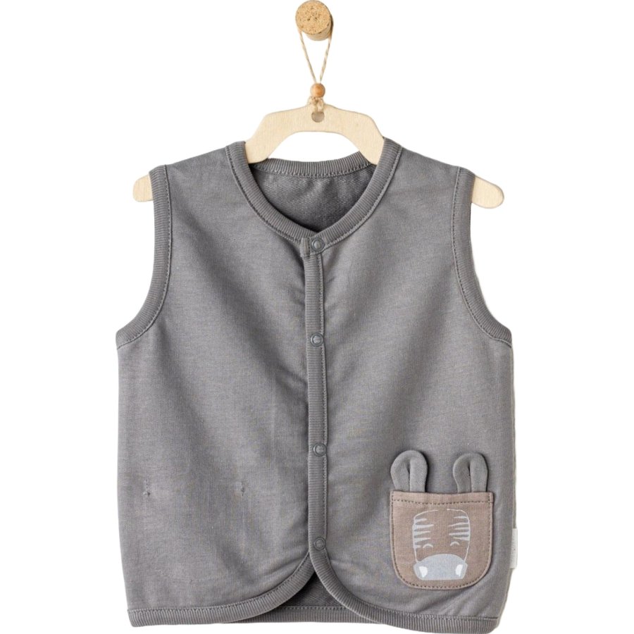 Andywawa Zebra Bebek Yelek, Gri