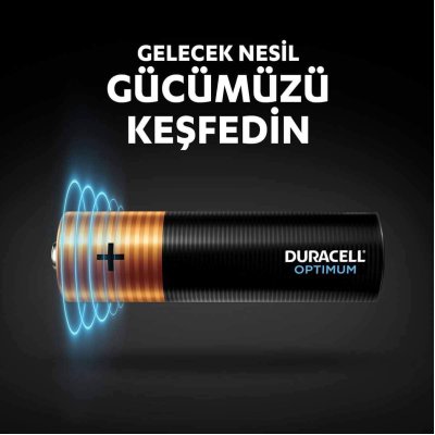 Duracell Optimum AA Kalem Pil, 6'lı