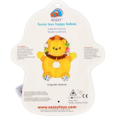 Sozzy Toys Çıngıraklı Aslanım
