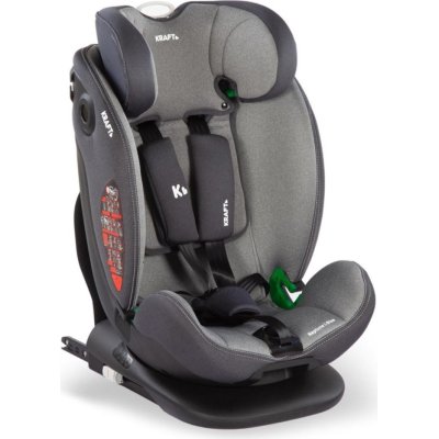 Kraft Neptune I-Size 0-36 kg İsofixli Oto Koltuğu, Açık Gri