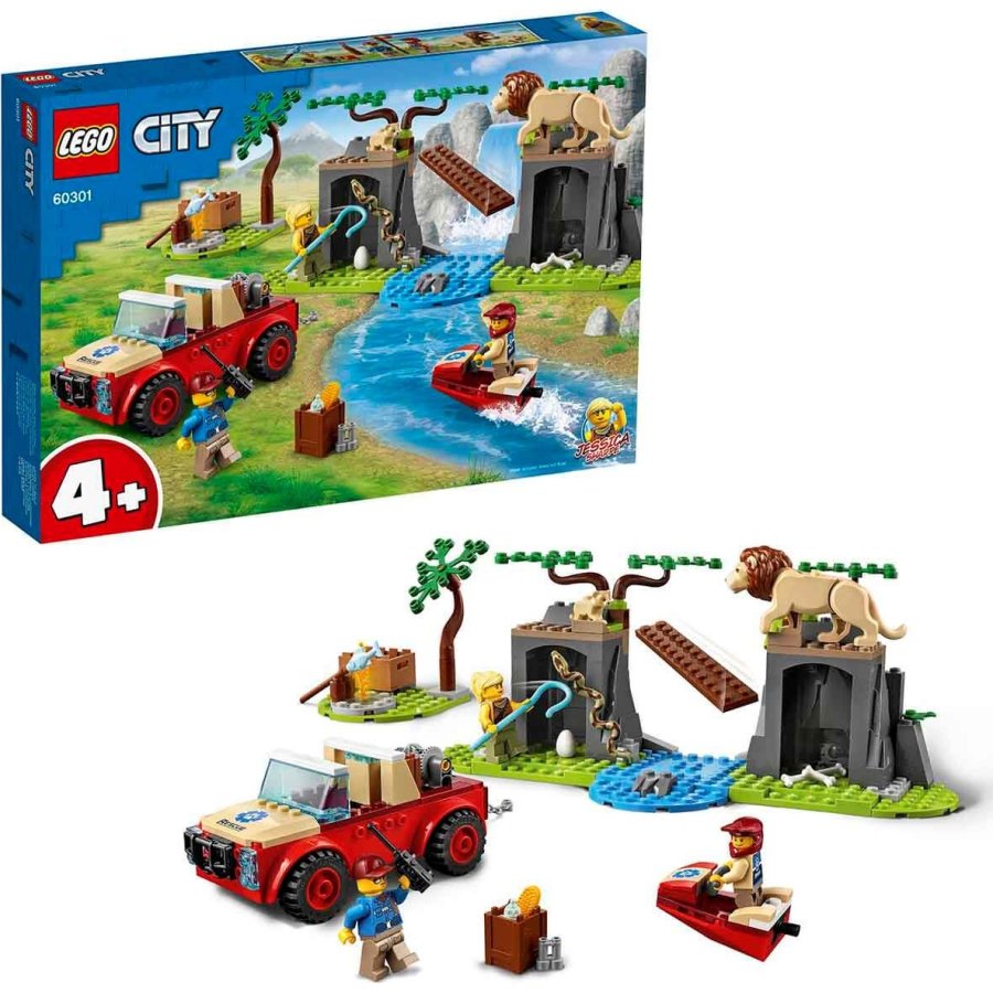 Lego City Vahşi Hayvan Kurtarma Jipi