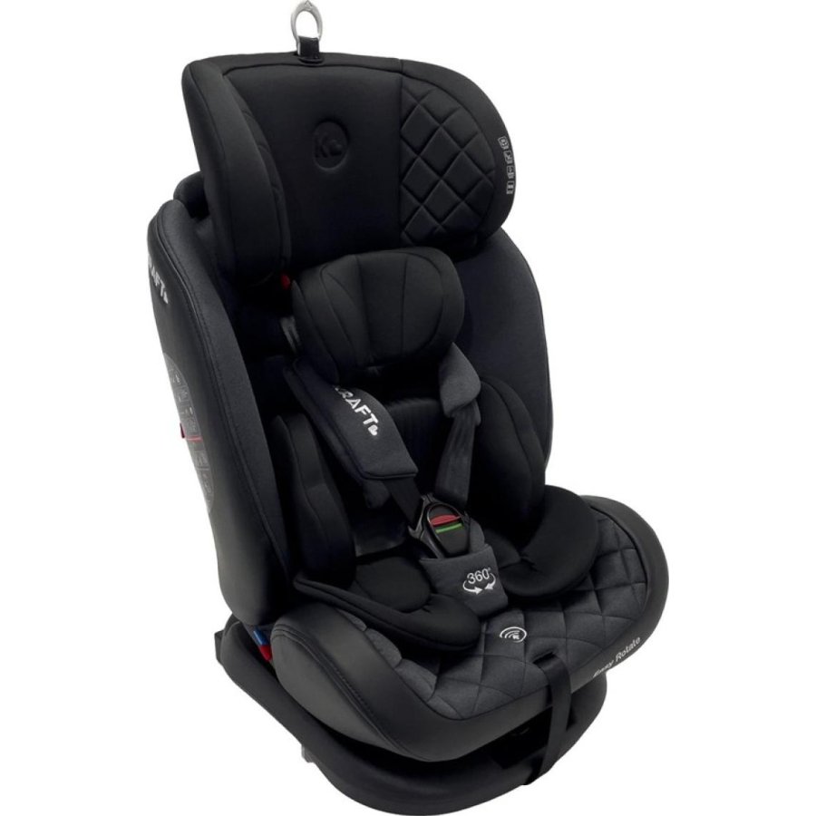 Kraft Easy Rotate İsofixli 0-36 kg Oto Koltuğu, Siyah