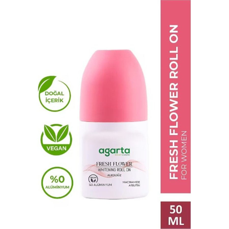 Agarta Doğal Roll-On Fresh Flower 50 ml