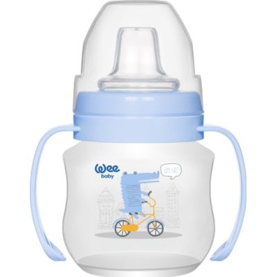 Wee Baby Akıtmaz Kulplu PP Antikolik Bardak, 125 ml