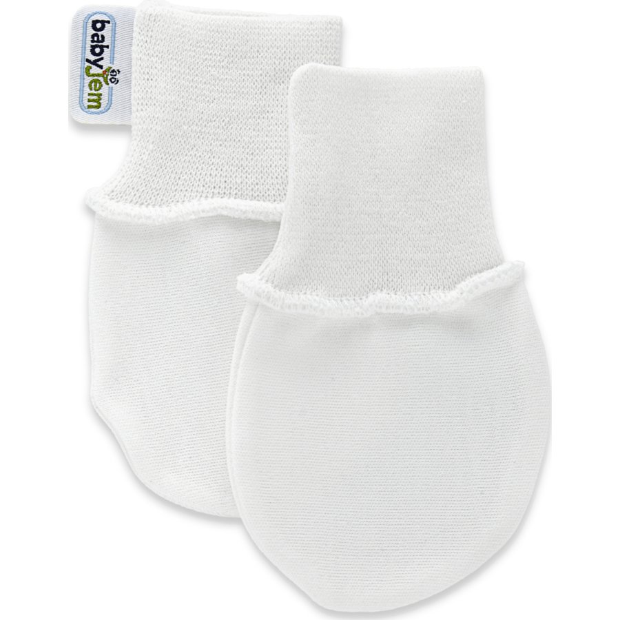 BabyJem Yenidoğan Bebek Eldiveni 398 Beyaz