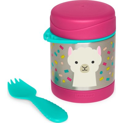 Skip Hop Zoo Paslanmaz Çelik Termos, 325 ml, Lama