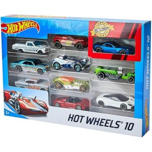 Hot Wheels Araba Seti, 10'lu