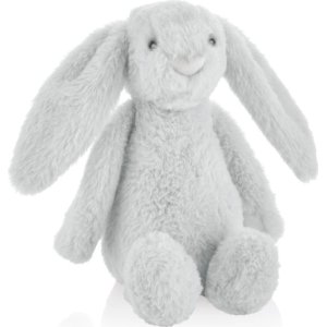 BabyJem Uyku Arkadaşım, Oturabilen Tavşan, 30 cm, Gri