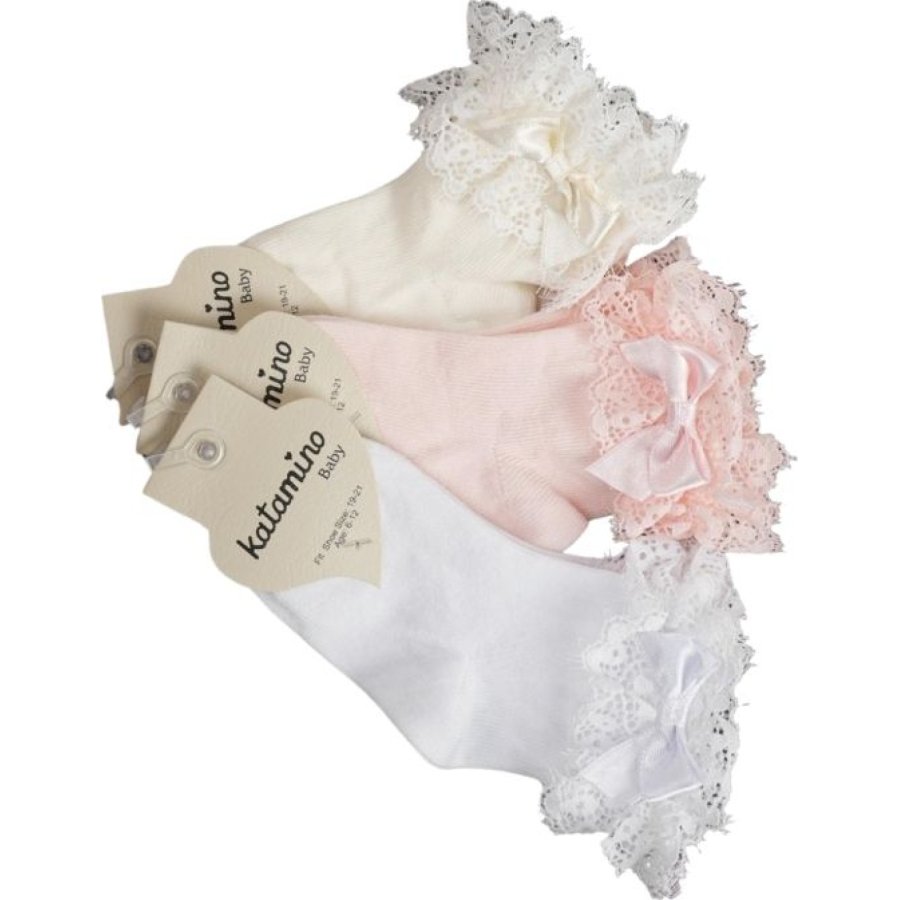 Katamino Tanla Aks Kız Bebek Soket Çorap K46305 Asorti