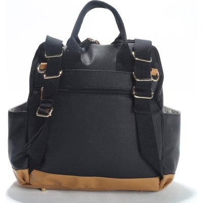 M&Y Holifera Deri Anne Bebek Bakım Çantası, Siyah