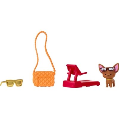 Barbie Extra Bebek ve Aksesuarları, Mavi Takımlı