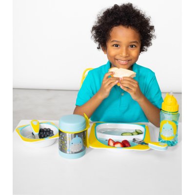 Skip Hop Zoo Paslanmaz Çelik Termos, 325 ml, Köpek Balığı