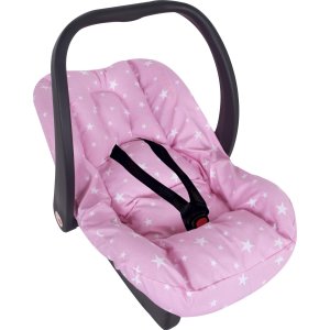 Sevi Bebe Bel Destekli Ana Kucağı Örtüsü, Pembe, Yıldız