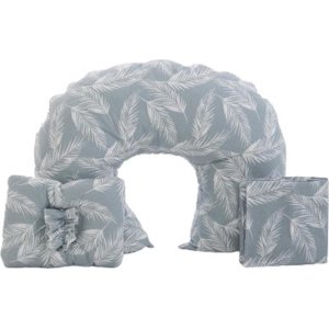 Moje Emzirme Minderi Seti, Gri, Yaprak, 3'lü