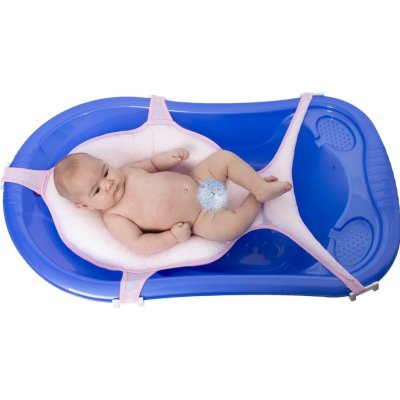 Sevi Bebe Çok Fonksiyonlu Bebek Yıkama Filesi & Minderi, Pembe