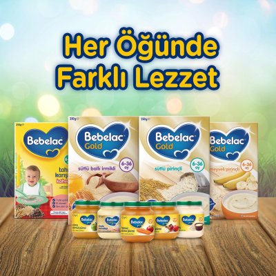 Bebelac Sütlaç Kavanoz Maması, 125 g