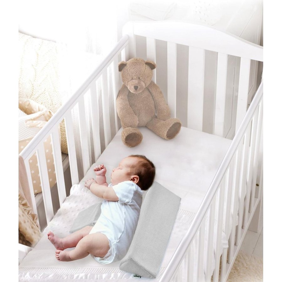 BabyJem Bebek Güvenli Uyku Yastığı, Gri