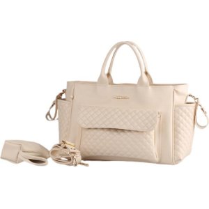 M&Y Athena Deri Anne Bebek Bakım Çantası, Krem