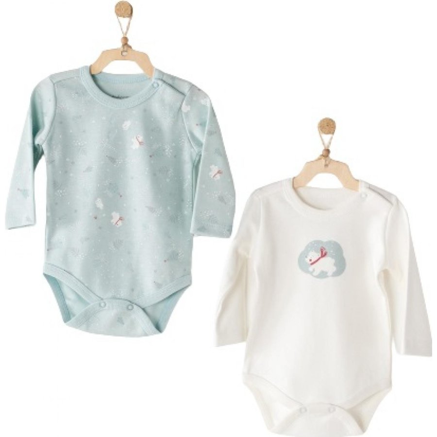 Andywawa Little Polar Bear Bebek Badi, Mint, 2'li