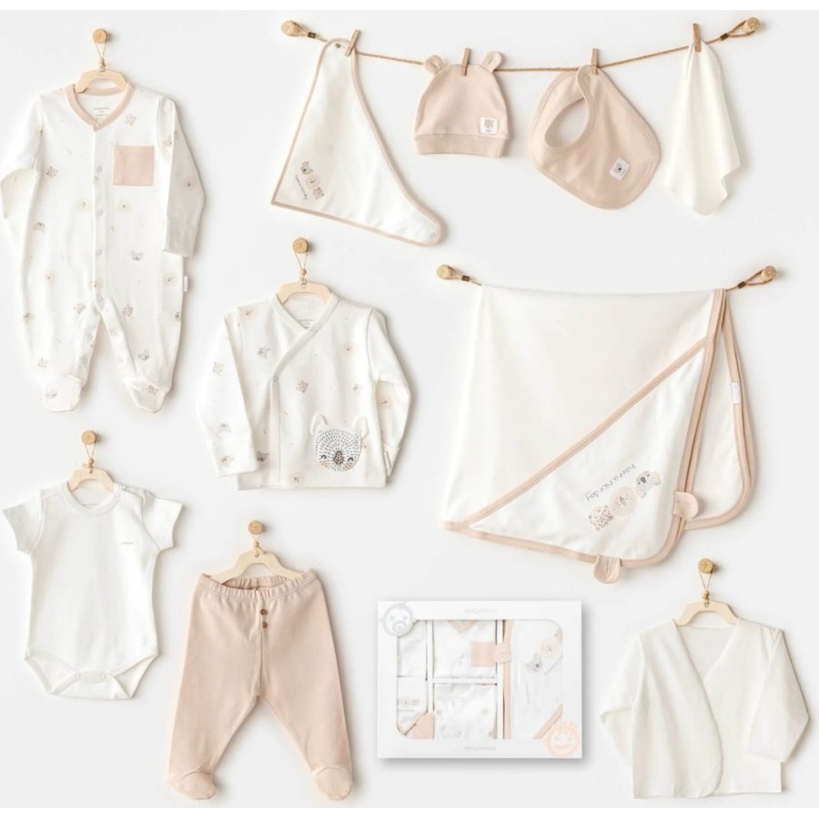 Andywawa AC25851 Happy Animals 10'Lu Hastane Çıkışı Ekru