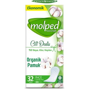 Molped Pure&Soft Cilt Dostu Ped Eko 32 Adet