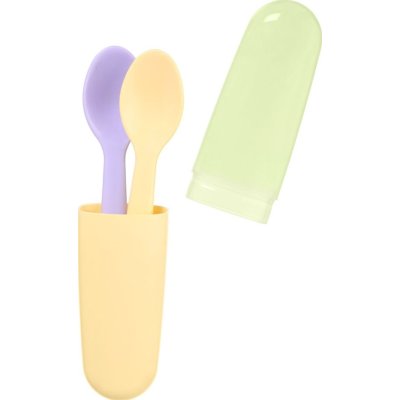 Wee Baby Çatal Kaşık Saklama Kabı