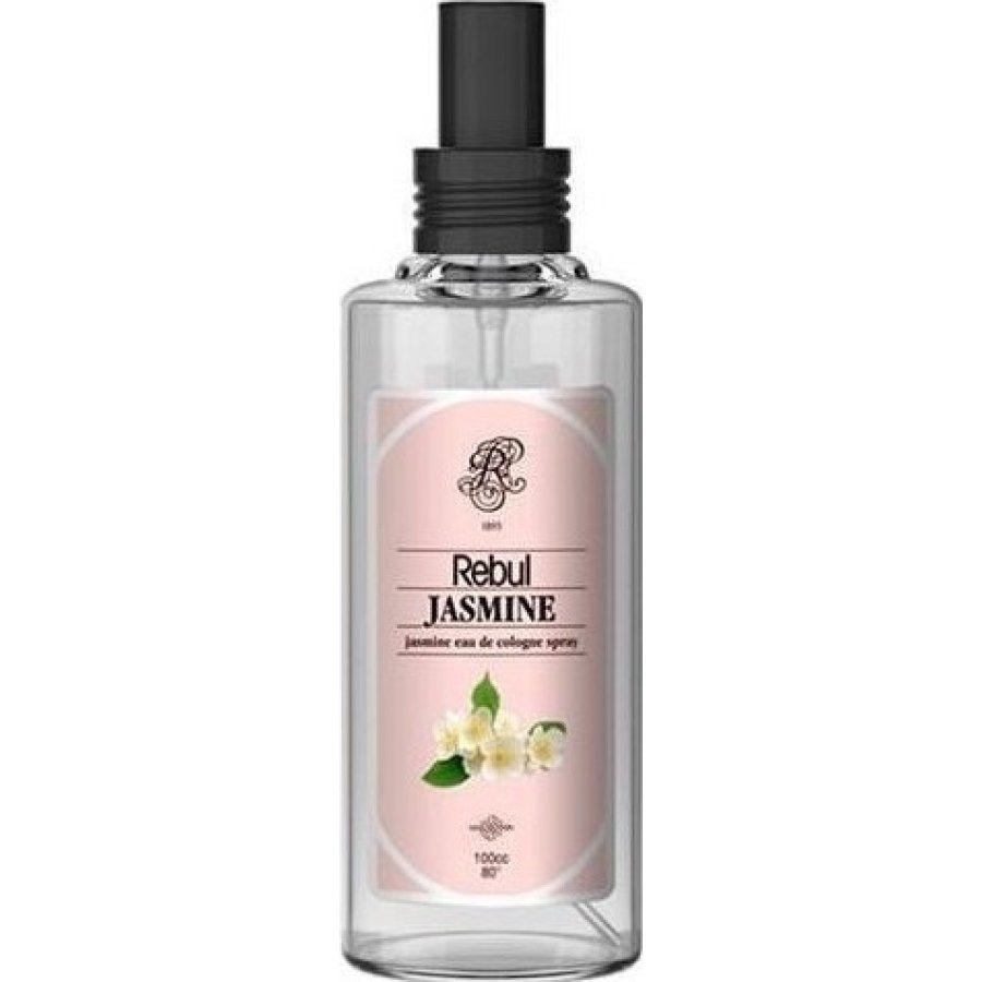 Rebul Kolonya Sprey Cam Şişe, 100 cc, Jasmine